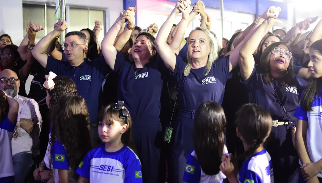 Equipe da Escola SESI em Picos