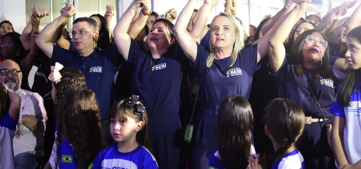 Equipe da Escola SESI em Picos