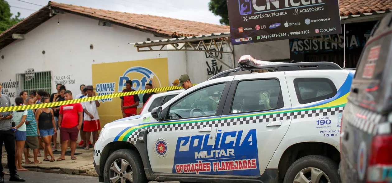Equipe da PM isolou a área