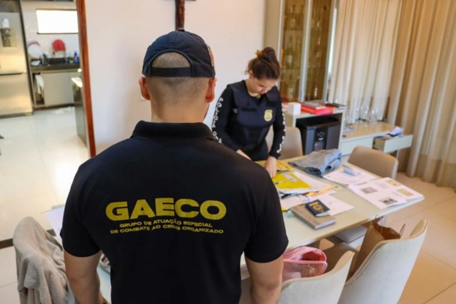 Equipe do GAECO na Operação Volt