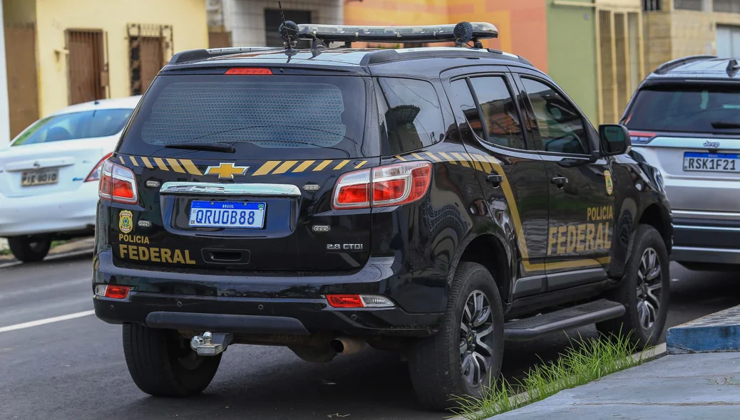 Equipes da PF na Operação Flashback