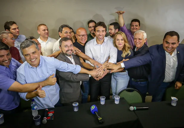 Evento de oficialização do apoio de Marden Menezes a Fábio Novo