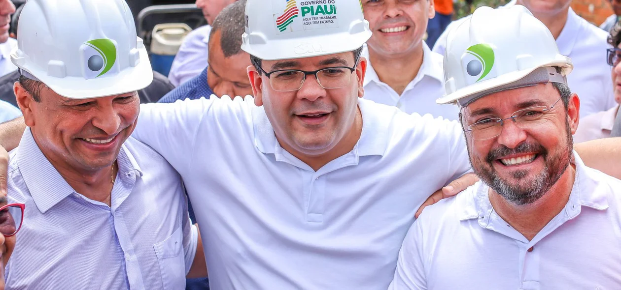 Fábio Abreu, Rafael Fonteles e Fábio Novo