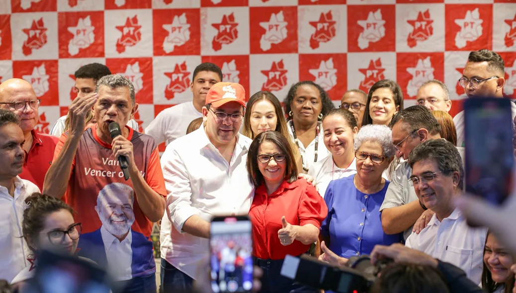 Figuras do PT marcaram presença na celebração
