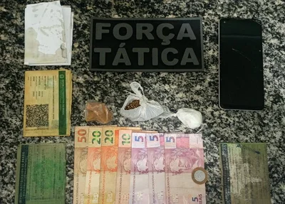 Força Tática prende trio por tráfico de drogas em Valença