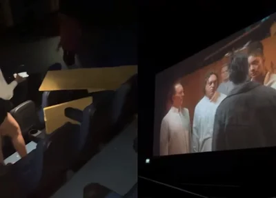 Forro do Cinépolis desabou durante exibição de filme