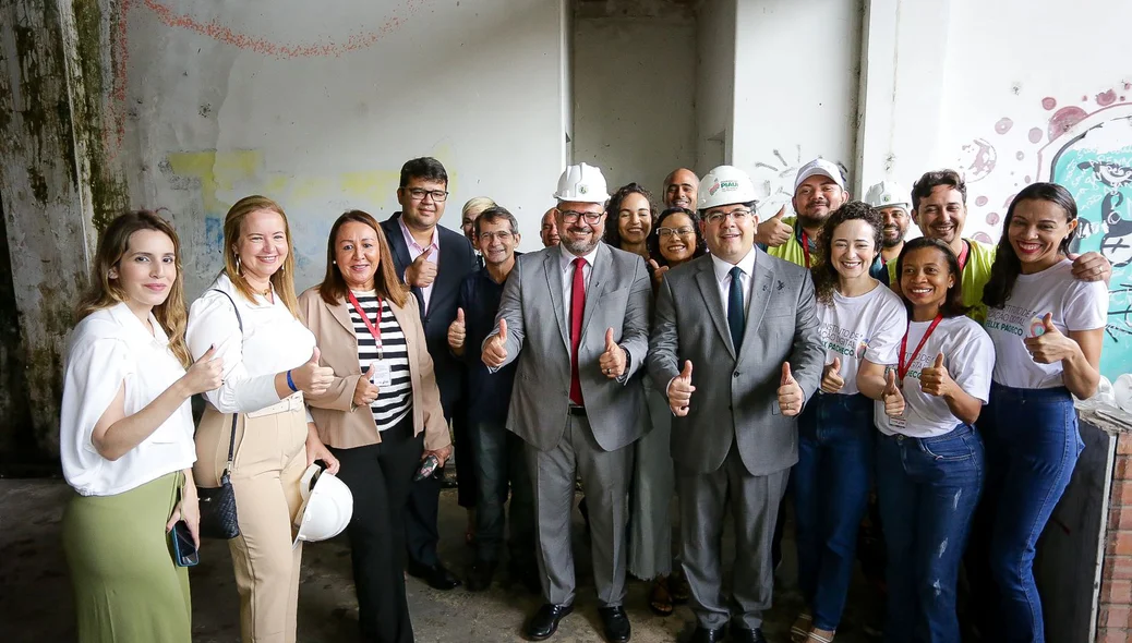 Governador Rafael Fonteles assina ordem de serviço para reforma do Instituto de Identificação Félix Pacheco