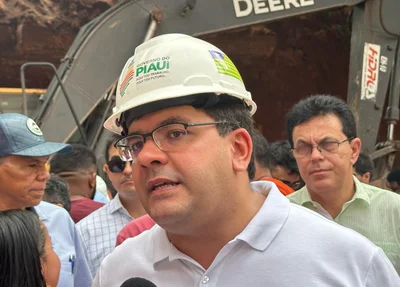 Governador Rafael Fonteles visita obra de rebaixamento da Avenida João XXIII