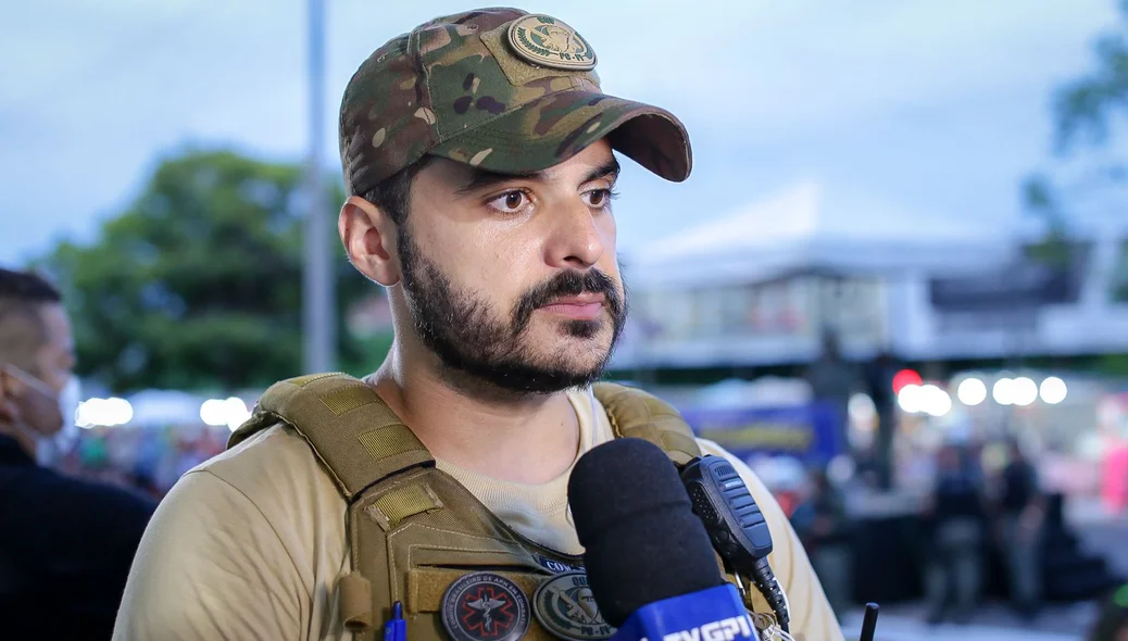 Igor Alves, gerente de operações da SSP-PI