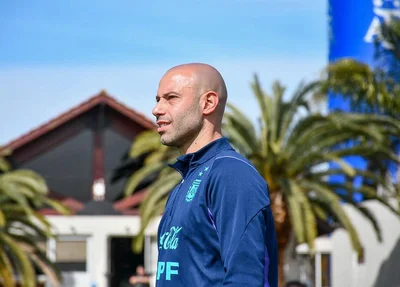 Javier Mascherano, técnico da selecção olímpica da Argentina