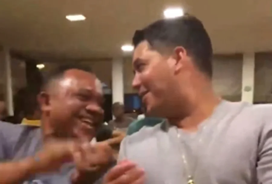 José Françualdo Leite e Manelito Lima Júnior