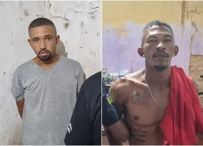 Josivam  e Neguim presos em Teresina