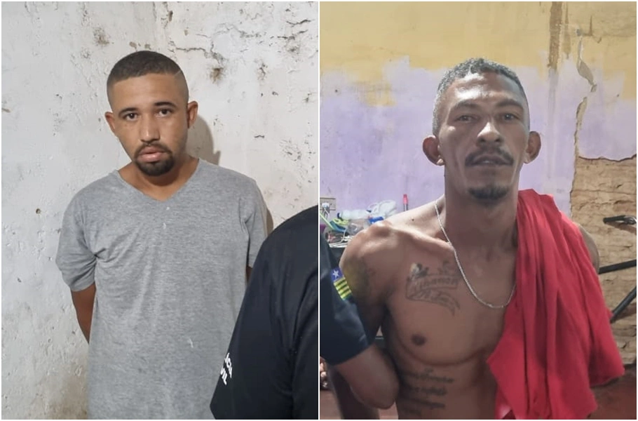 Josivam  e Neguim presos em Teresina