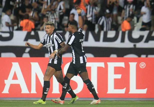 Júnior Santos e Tiquinho Soares brilham em goleada do Botafogo