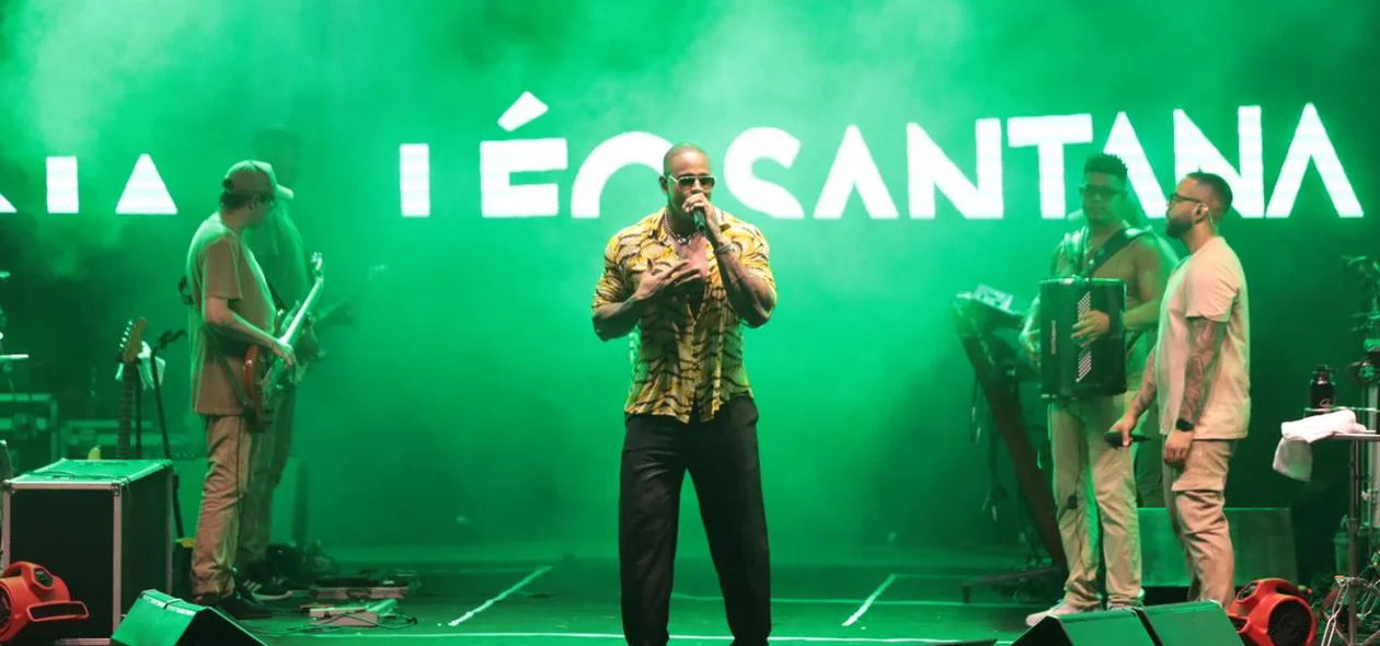 Léo Santana foi atração principal do evento