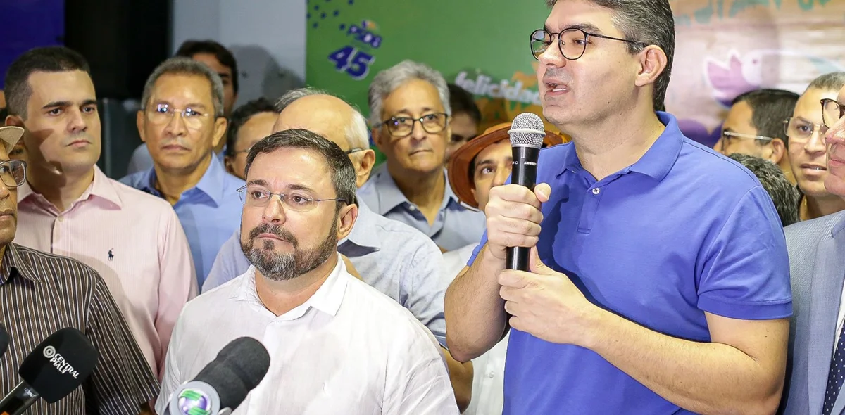Luciano Nunes discursando