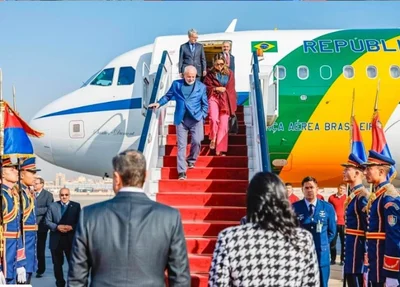Lula chega no Egito em 14 de fevereiro de 2024