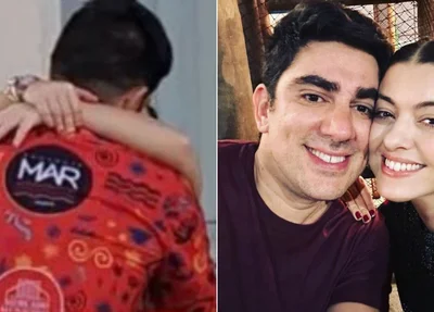 Marcelo Adnet foi flagrado beijando outra mulher