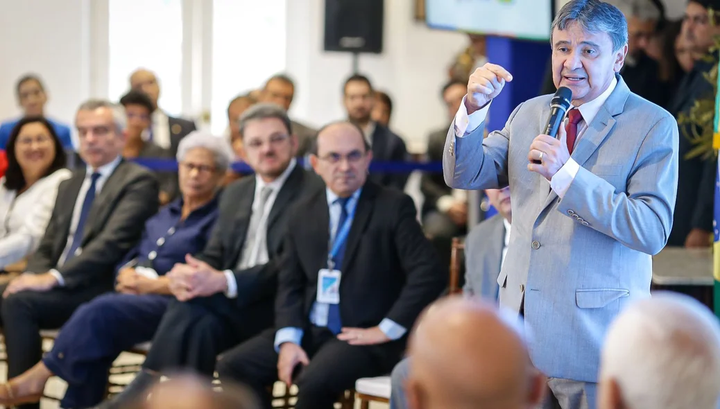 Ministro Wellington fala no evento