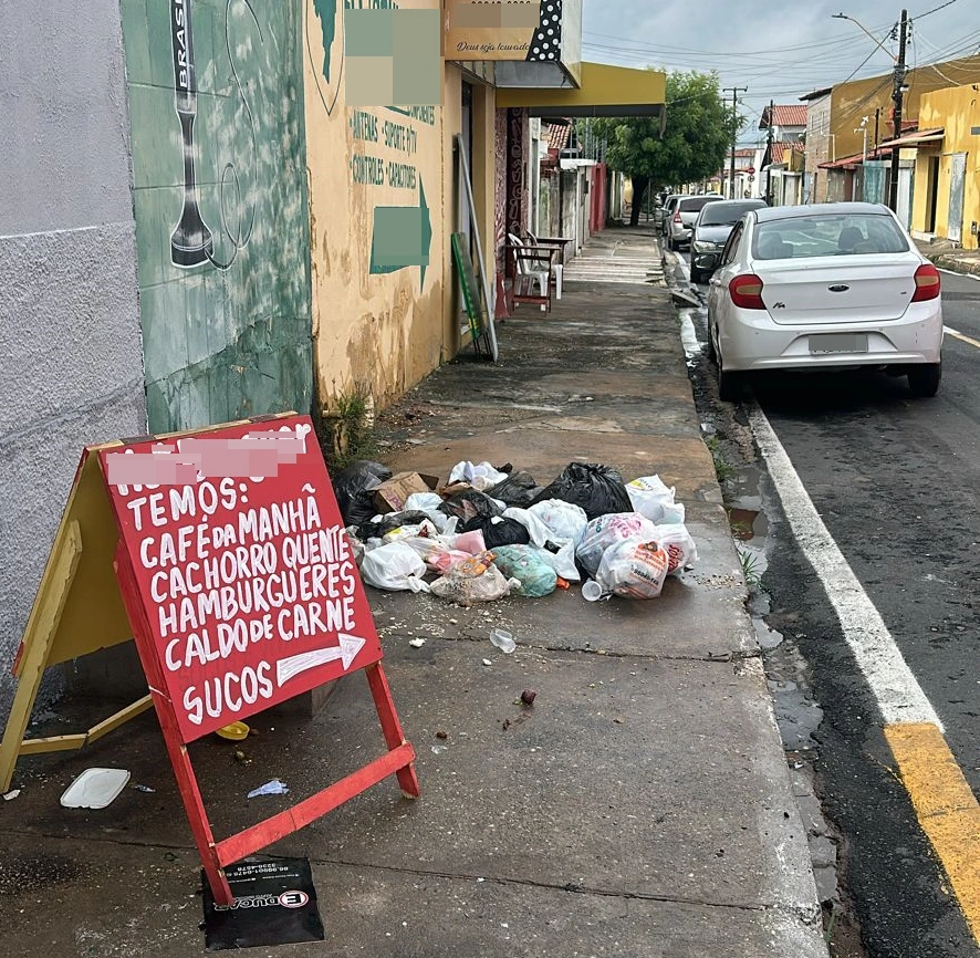 Moradores descartam lixo de forma irregular em Teresina