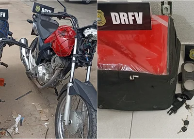 Motocicletas apreendidas durante ação da DRFV