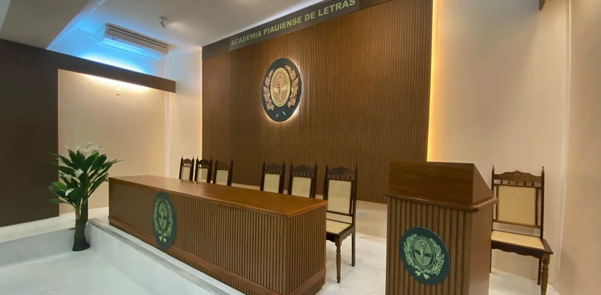 Novo auditório da Academia Piauiense de Letras, nominado Wilson Andrade Brandão