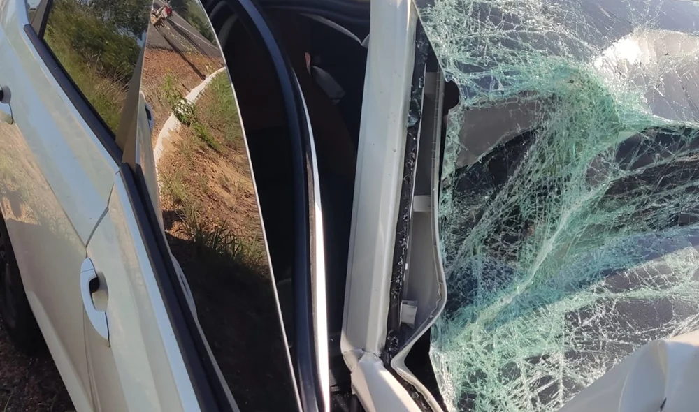 O acidente aconteceu na BR 316 em Inhuma