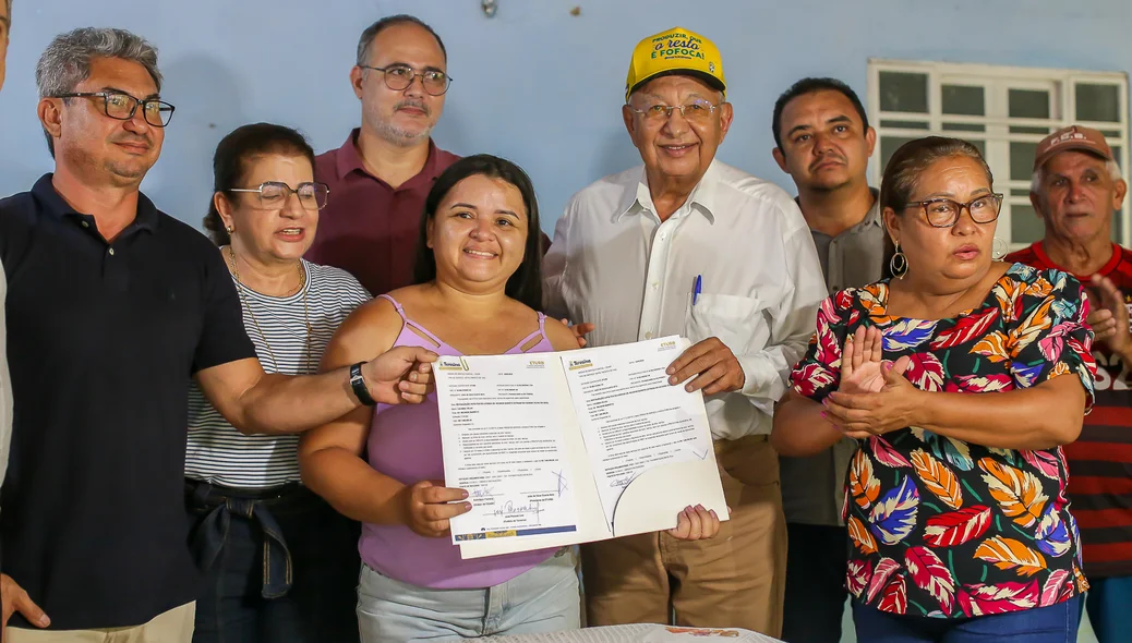 Ordem de serviço da Avenida Nicanor Barreto foi assinada nesta segunda-feira