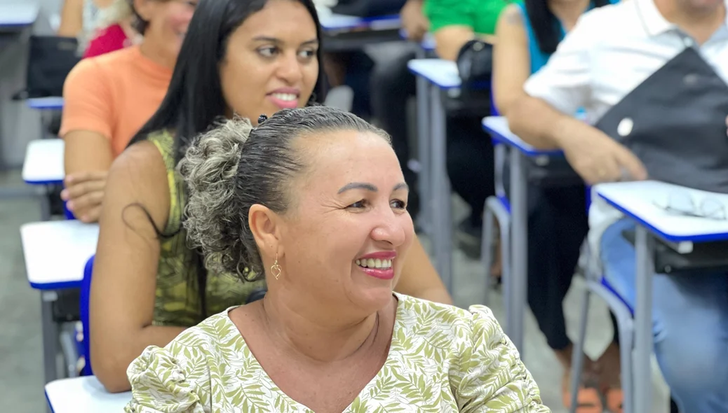 Participantes do encontro pedagógico