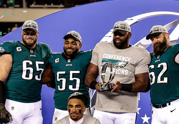 Philadelphia Eagles se sagrou campeão da Conferência Nacional