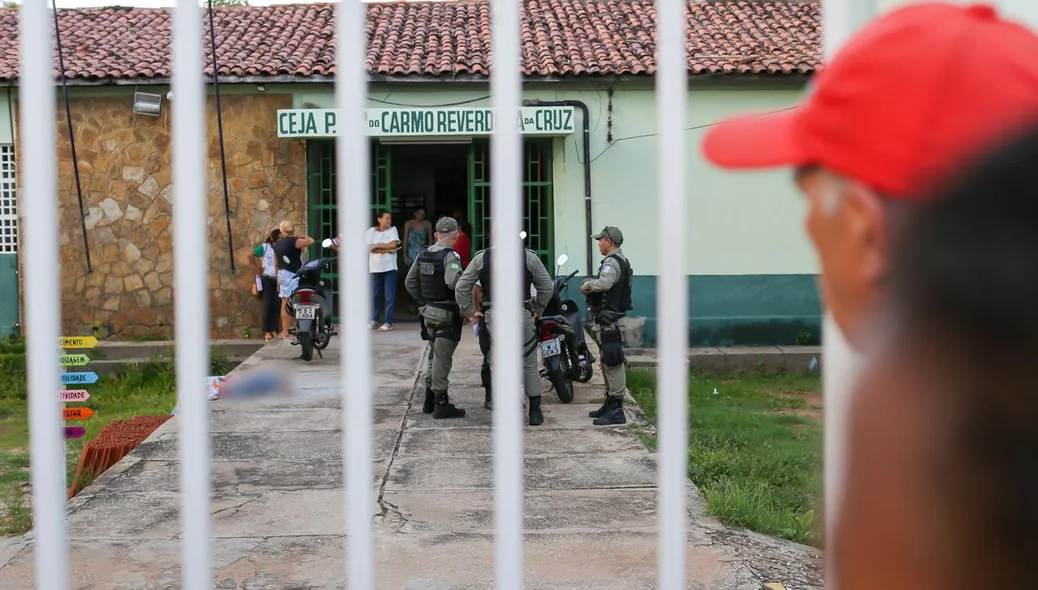 PM chegou no local e isolou a área