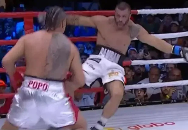 Popó vence Bambam por nocaute em luta de apenas 36 segundos