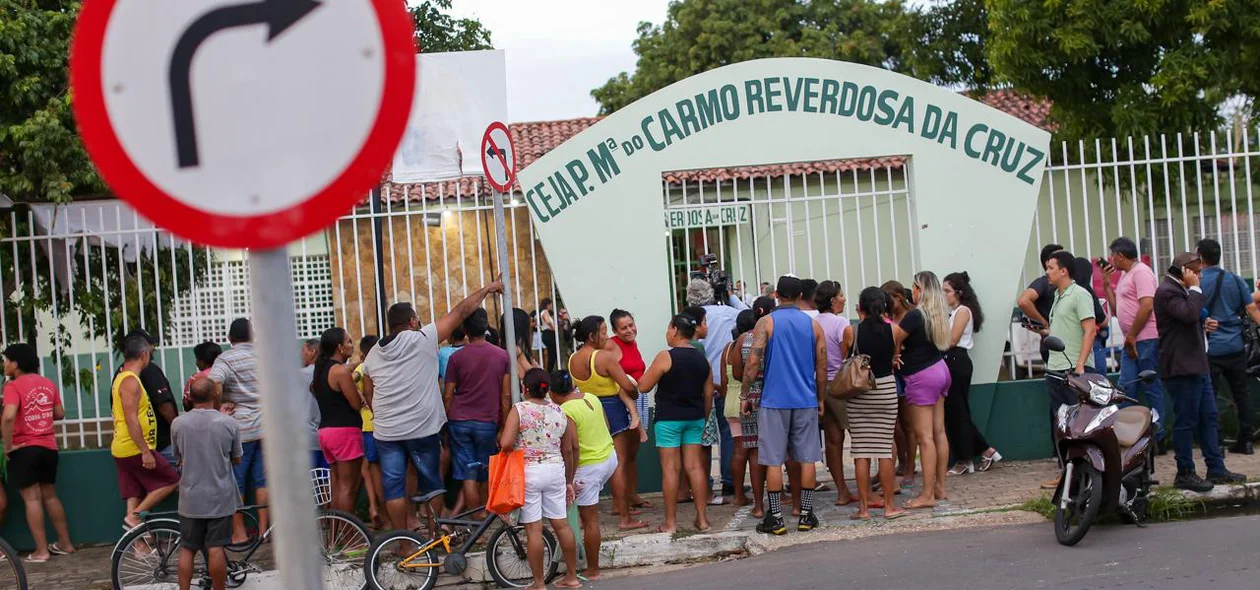 Populares testemunharam o crime