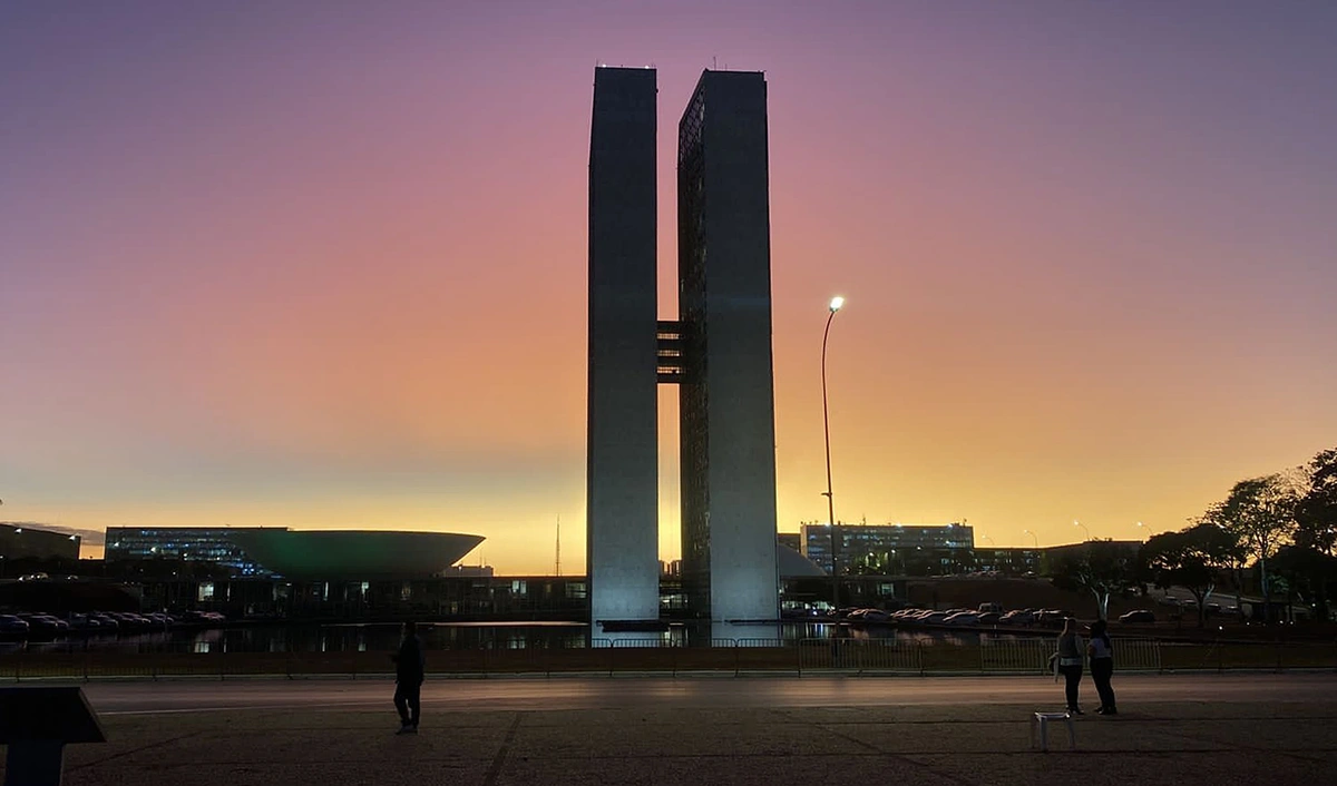 Praça dos Três Poderes, em Brasília