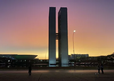 Praça dos Três Poderes, em Brasília