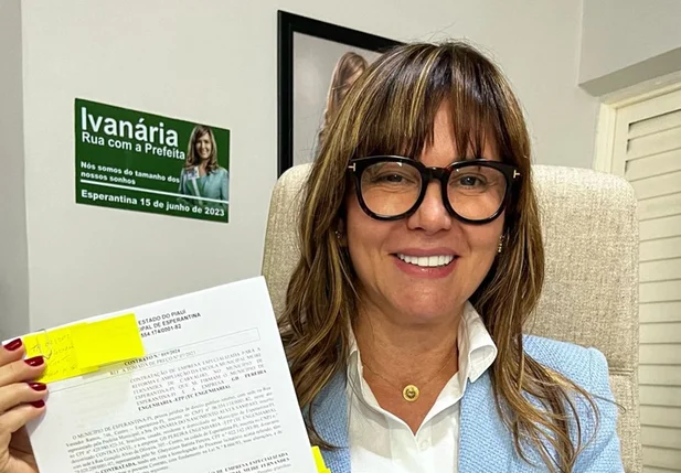 Prefeita da cidade de Esperantina, Ivanária Sampaio