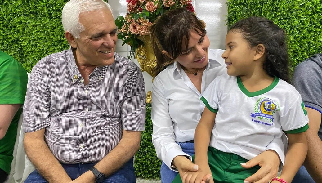 Prefeita Ivanária Sampaio e Themístocles Filho