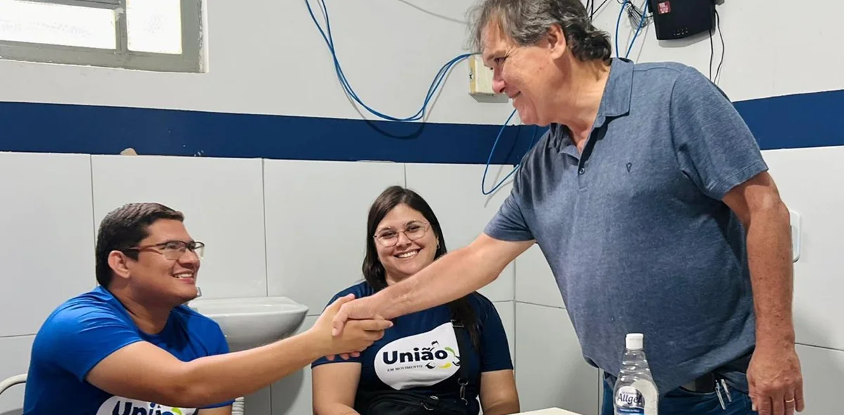 Prefeito de União durante o ação
