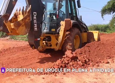 Prefeitura de Uruçuí realiza revitalização de ruas