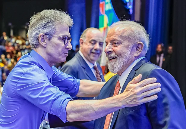 Presidente Lula e governador de Minas Gerais Romeu Zema