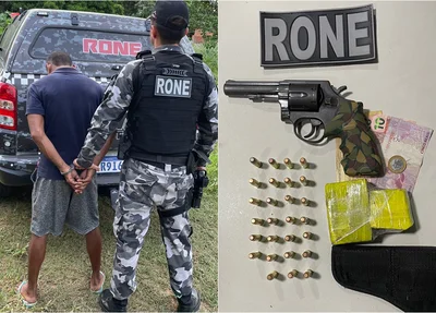 Preso em flagrante por tráfico de drogas no bairro Angelim
