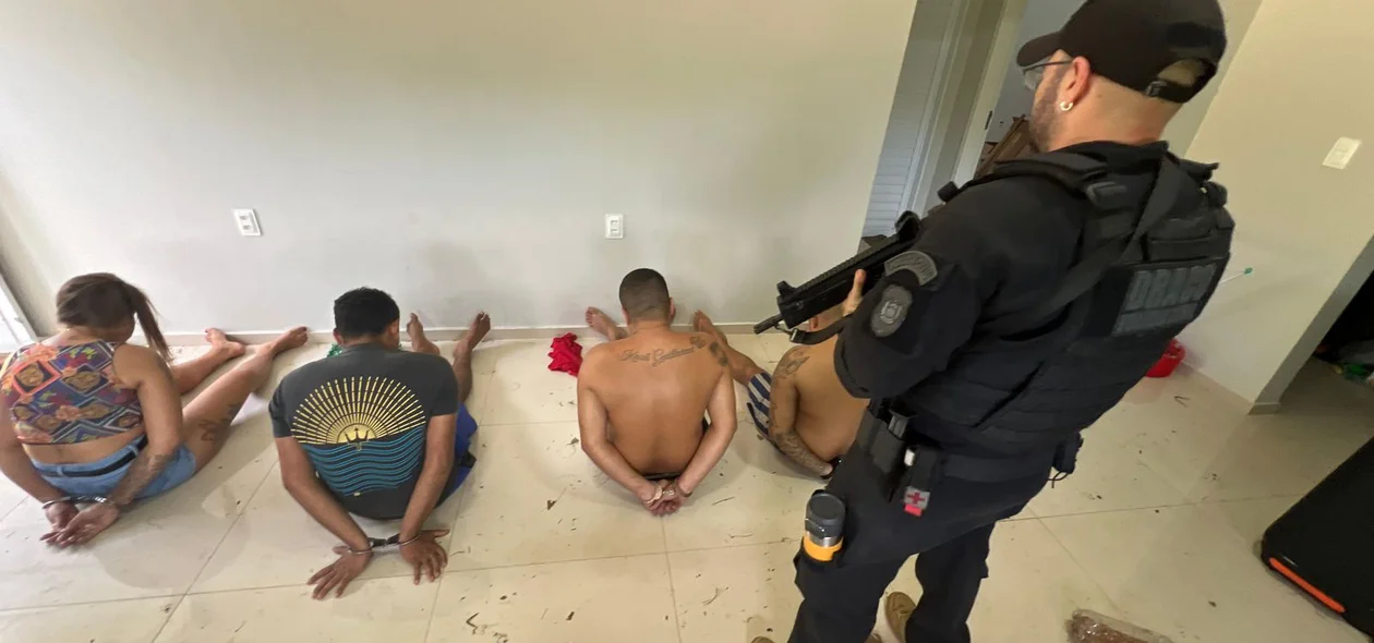 Quatro pessoas foram presas durante a Operação Draco 97