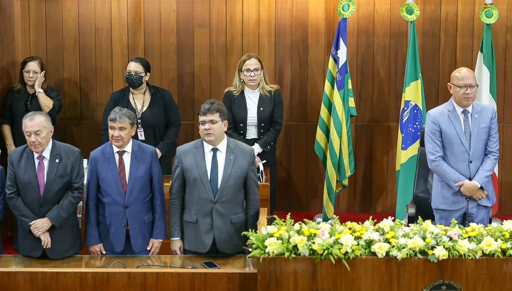 Rafael Fonteles e Wellington Dias também estiveram na solenidade