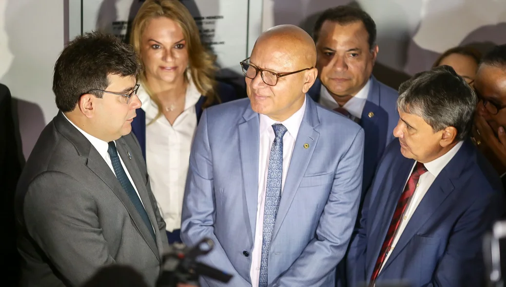 Rafael Fonteles, Franzé Silva e Wellington Dias