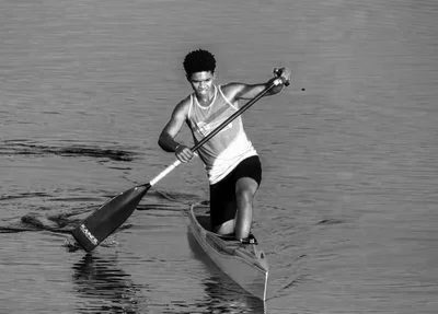 Lívio Claudinei, atleta de canoagem