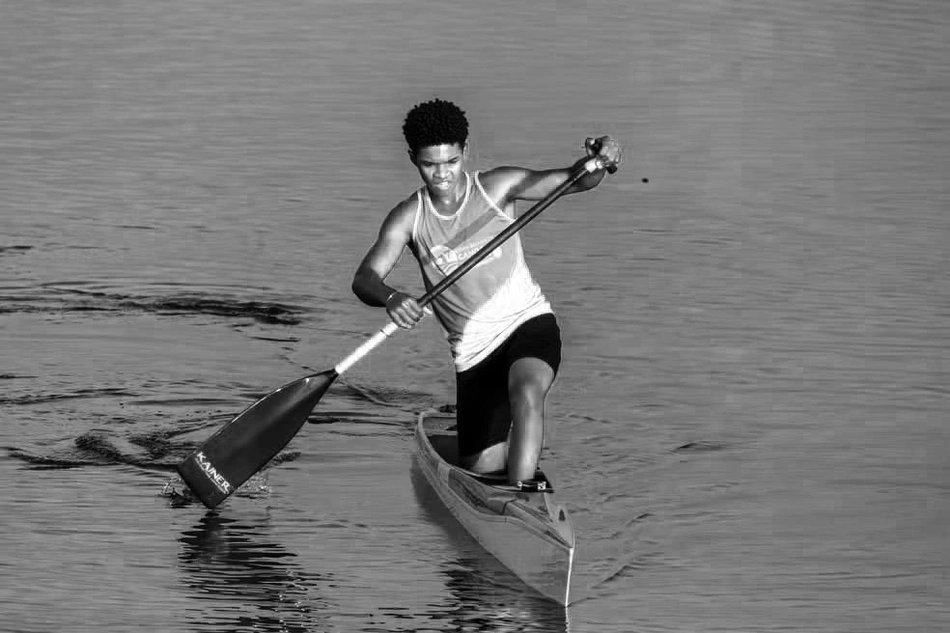 Lívio Claudinei, atleta de canoagem