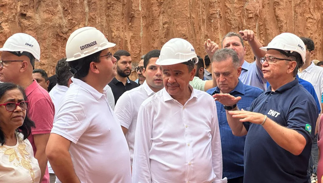 Rafael Fonteles, Wellington Dias e Ribamar Bastos