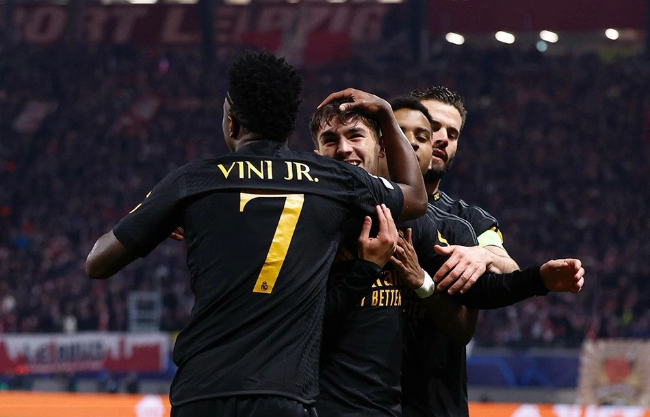 Real Madrid vence Leipzig por 1 a 0