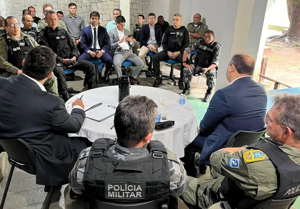 Reunião com o secretário Chico Lucas