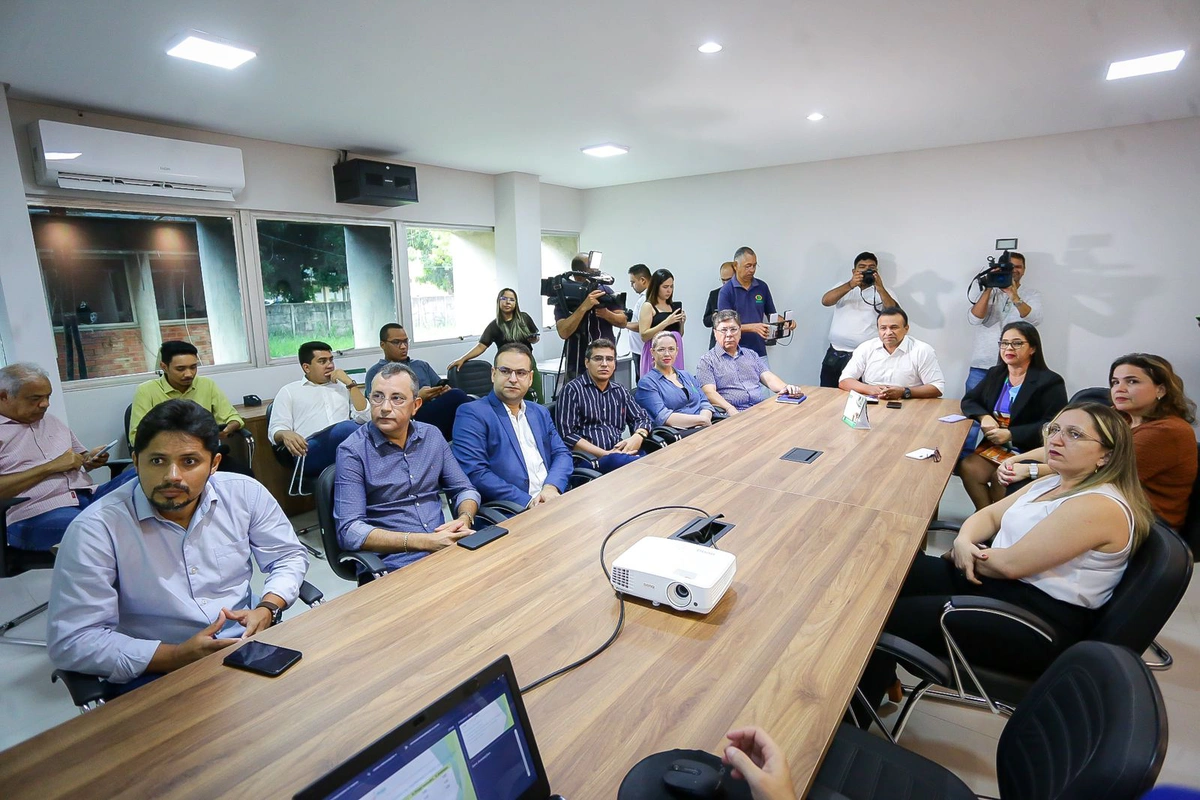 Reunião ocorrida na sede da SADA
